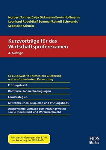 Kurzvorträge für das Wirtschaftsprüferexamen