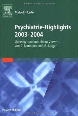 Psychiatrie-Highlights 2003-04