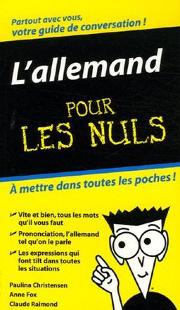 L'allemand pour les nuls