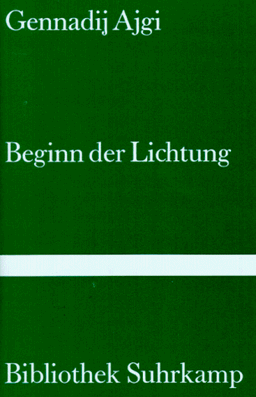 Beginn der Lichtung. Gedichte.