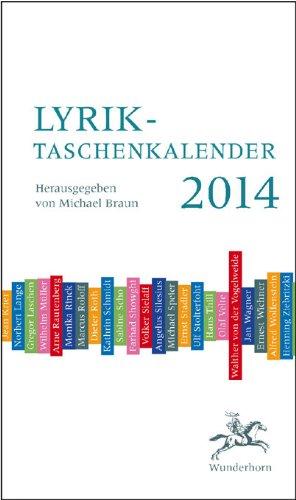 Lyrik-Taschenkalender 2014