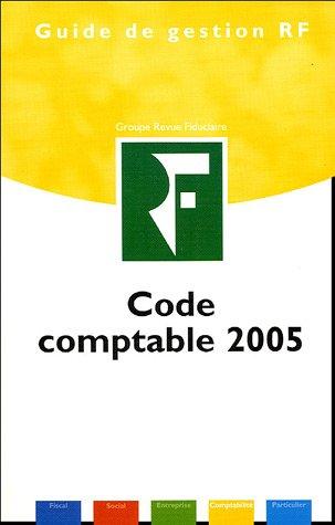 Code comptable 2005 : à jour au 1er février 2005