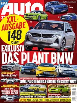 Auto Zeitung 1/2024 "Das plant BMW"