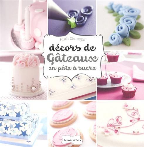 Décors de gâteaux en pâte à sucre