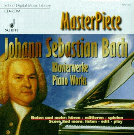 MasterPiece Bach. Klavierwerke. CD- ROM für Windows 3.1/95. Noten und mehr: hören, editieren, spielen