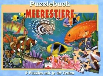 Meerestiere: Puzzlebuch