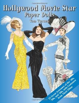 Hollywood Movie Star Paper Dolls: 24 Great Actresses with Costumes from Their Films (Dover Celebrity Paper Dolls)