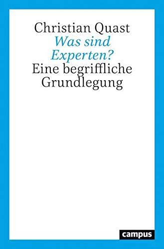 Was sind Experten?: Eine begriffliche Grundlegung