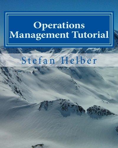 Operations Management Tutorial