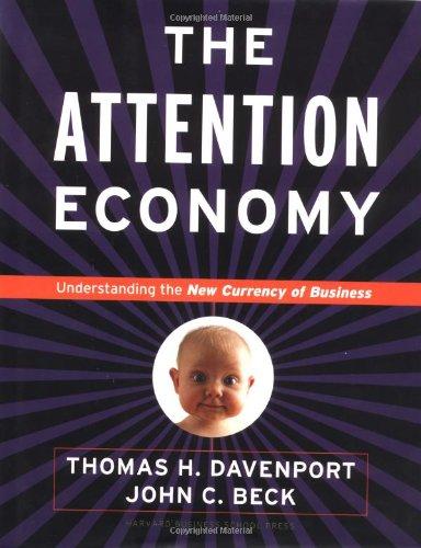 The Attention Economy: Understanding the New Currency of Business