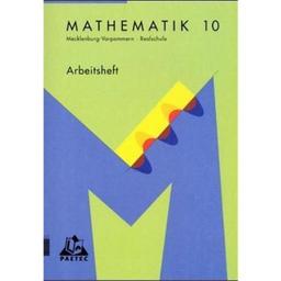 Duden Mathematik - Sekundarstufe I - Sekundarschule Mecklenburg-Vorpommern: 10. Schuljahr - Arbeitsheft