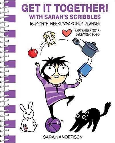 Sarah's Scribbles 2019-2020 16-Month Weekly/Monthly Planner Calendar