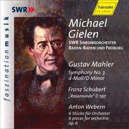 Mahler (Sinfonie Nr. 3: Live-Aufnahme)/Schubert und Webern (Montage)