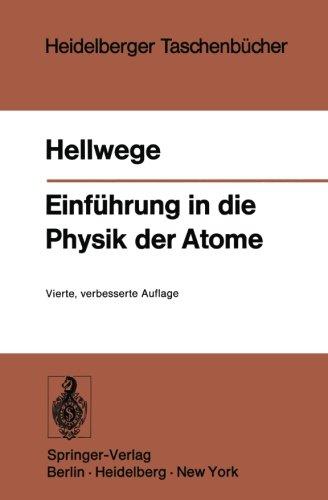 Einführung in die Physik der Atome (Heidelberger Taschenbücher)