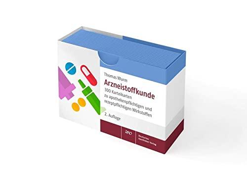 Arzneistoffkunde: Karteikarten zu apothekenpflichtigen und rezeptpflichtigen Wirkstoffen