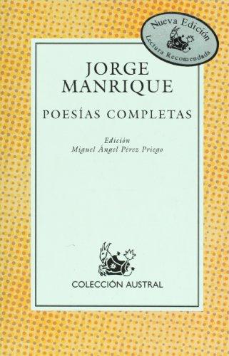 Poesias Completas (Austral)