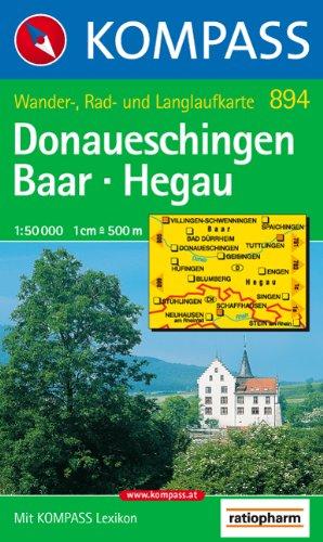 Donaueschingen, Baar, Hegau: 1:50.000