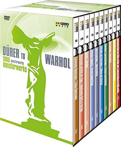 1000 Meisterwerke - Von Dürer bis Warhol [10 DVDs]