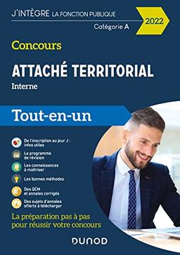 Concours attaché territorial interne et 3e voie, catégorie A : tout-en-un 2022