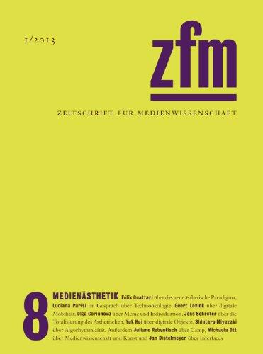 Zeitschrift für Medienwissenschaft 8: Medienästhetik