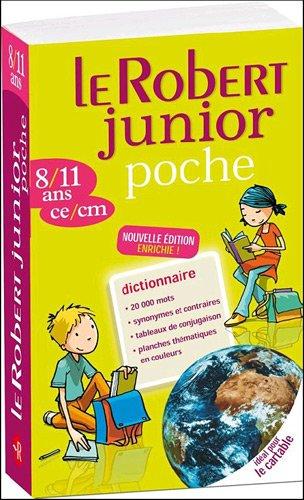 Le Robert junior poche : dictionnaire 8-11 ans, CE-CM