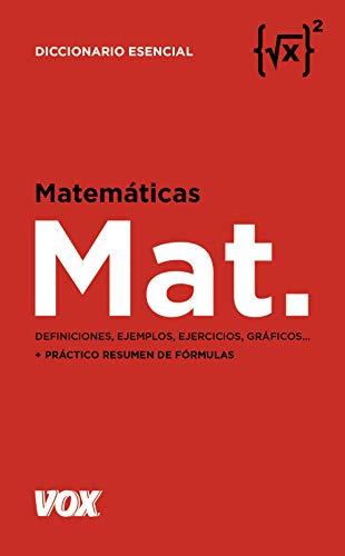 Matemáticas (VOX - Diccionarios Temáticos Vox - Colección Vox 10)