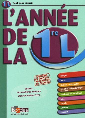 L'année de la 1re L : comprendre, réviser, s'entraîner