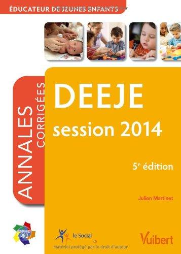 DEEJE, session 2014 : annales corrigées