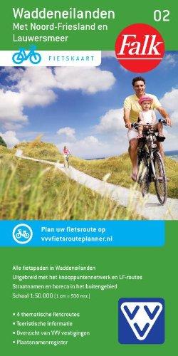 Waddeneilanden: met Noorwest-Friesland (Falkplan fietskaart, 2)