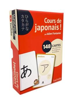 Cours de japonais ! : 148 cartes pour apprendre les hiragana et les katakana