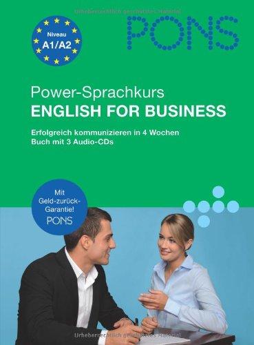 PONS Power-Sprachkurs English for Business (inkl. 3 Audio-CDs + Pocket Trainer)