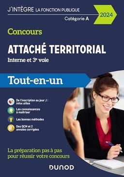 Concours attaché territorial, interne et 3e voie, catégorie A : tout-en-un 2024