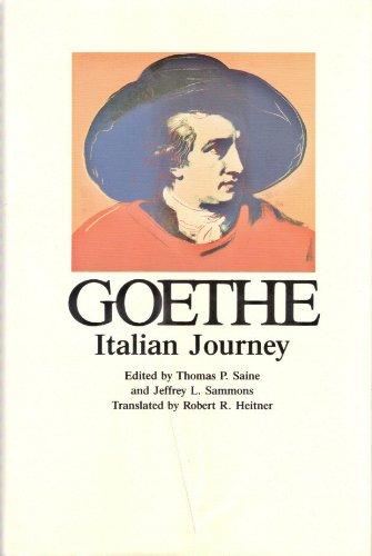 Italian Journey (Goethe, Johann Wolfgang Von//Goethe's Collected Works)