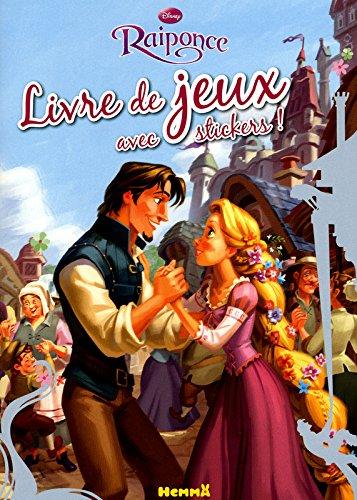 Raiponce : livre de jeux : avec stickers !