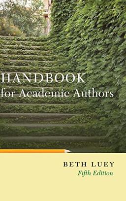 Handbook for Academic Authors