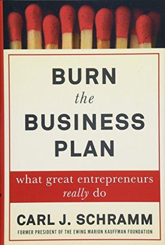 Burn the Business Plan: What Great Entrepreneurs Really Do