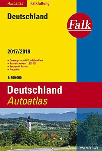 Falk Autoatlas Falkfaltung Deutschland 2017/2018 1:500 000 (Falk Atlanten)