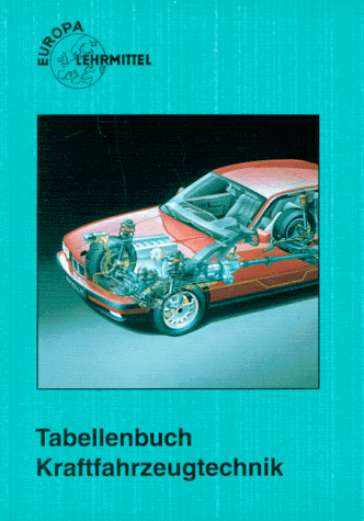 Tabellenbuch Kraftfahrzeugtechnik ( KFZ) mit Formelsammlung. Tabellen, Formeln, Übersichten, Normen