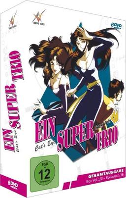 Ein Supertrio: Cat's Eye - Box, Vol. 1/2 (Episoden 1-36) [6 DVDs]