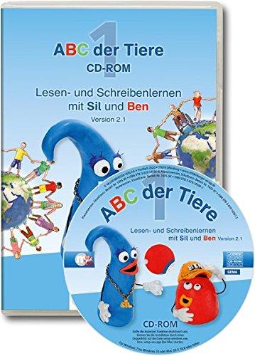 ABC der Tiere 1 - CD-ROM, Homeversion, Einzellizenz. Neubearbeitung: Lesen- und Schreibenlernen mit Sil und Ben, Version 2.1, passend zur Silbenfibel® (ISBN 978-3-619-14509-6) und Silbenfibel® Kompakt (ISBN 978-3-619-14503-4)