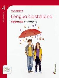 Cuaderno lengua 4 primaria 2 trimestre saber hacer