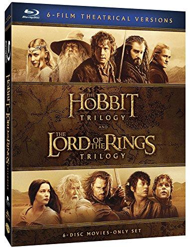 Coffret terre du milieu : trilogie le hobbit ; trilogie le seigneur des anneaux [Blu-ray] [FR Import]