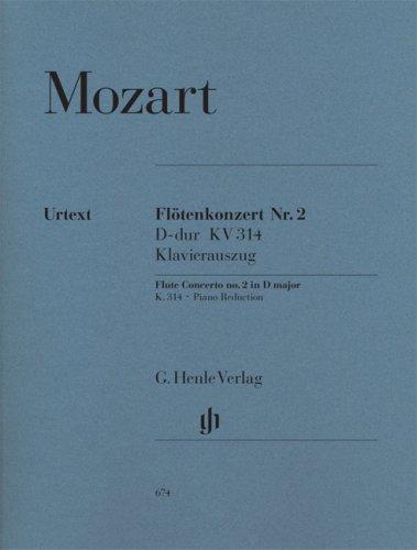 Konzert 2 d-Dur KV 314 (285d) Fl Orch. Flöte, Klavier