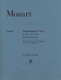 Konzert 2 d-Dur KV 314 (285d) Fl Orch. Flöte, Klavier