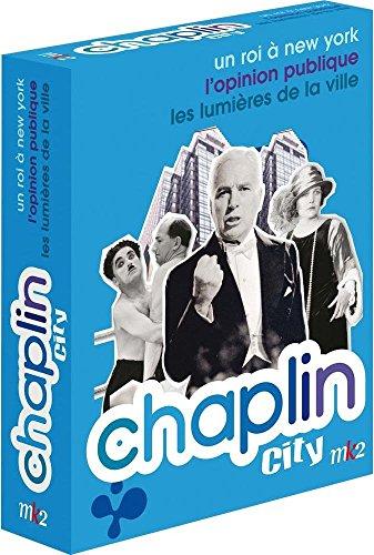 Coffret chaplin "city" : les lumieres de la vile ; l'opinion publique ; un roi a new-york [FR Import]