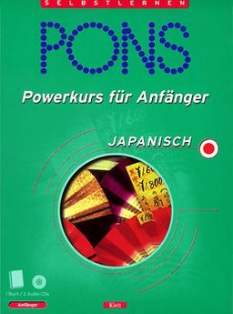 PONS Powerkurs für Anfänger, Audio-CDs m. Lehrbuch, Japanisch, 2 Audio-CDs m. Lehrbuch