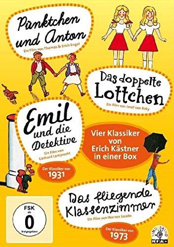 Vier Klassiker von Erich Kästner in einer Box [4 DVDs]