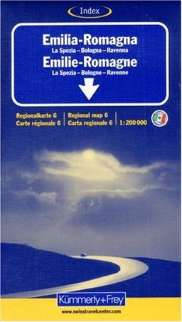 Kümmerly & Frey Karten, Emilia-Romagna: Emilia - Romagna Sheet 7 (1234 Maps)