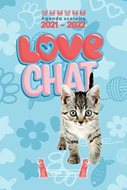 Love chat : agenda scolaire 2021-2022