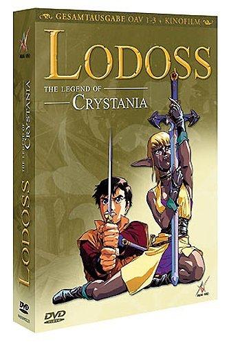 Lodoss - The Legend of Crystania OVA 1-3 + Kinofilm (OmU) [2 DVDs]